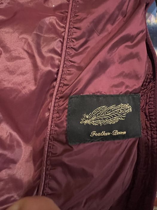 Puchowa kurtka Massimodutti
