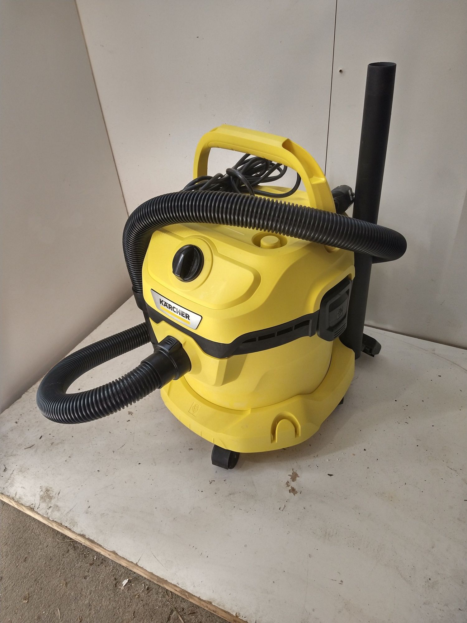 Karcher Wd3 , funkcja dmuchawy.