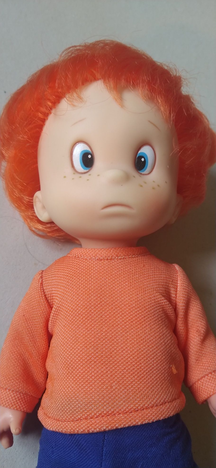 Boneco antigo Pedro da coleção Heidi