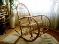 Кресло качалка, крісло плетене з лози гойдалка