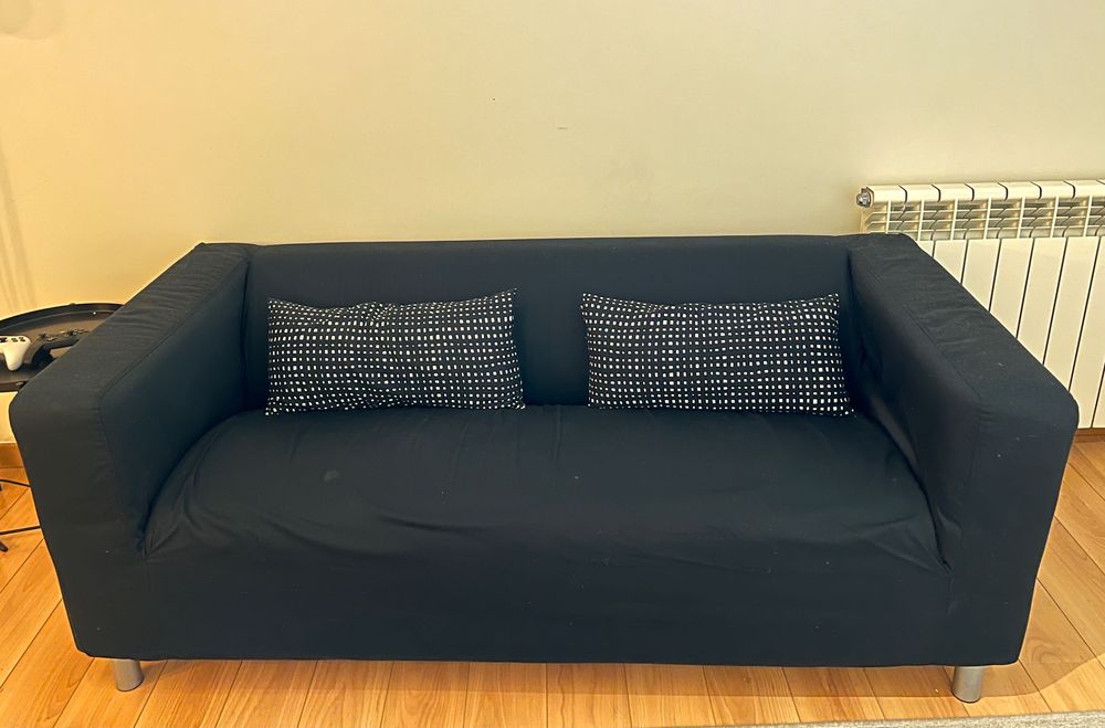 Sofá Klippan Ikea Preto