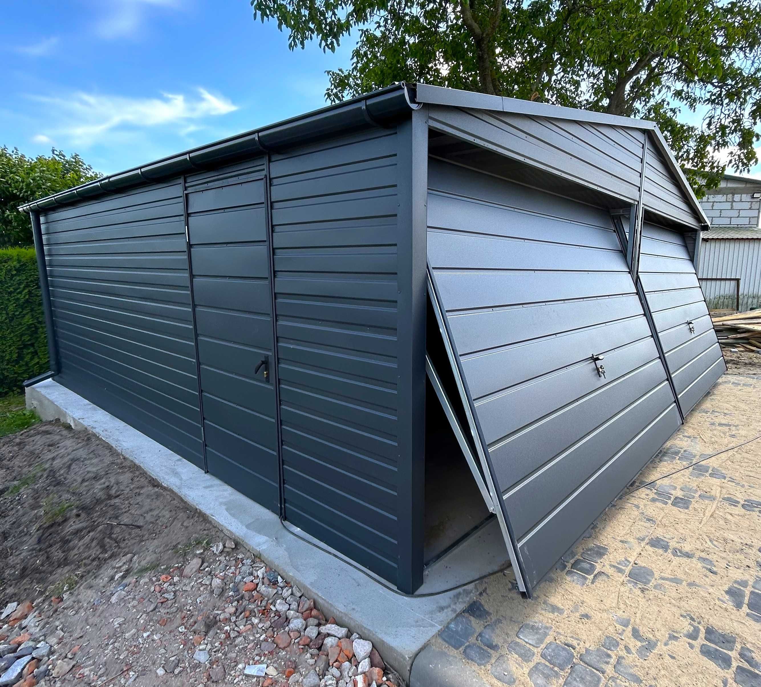 Garaż blaszany PREMIUM 5x6/6x6/6x5.8/6x5*Profil Zamknięty*Producent*