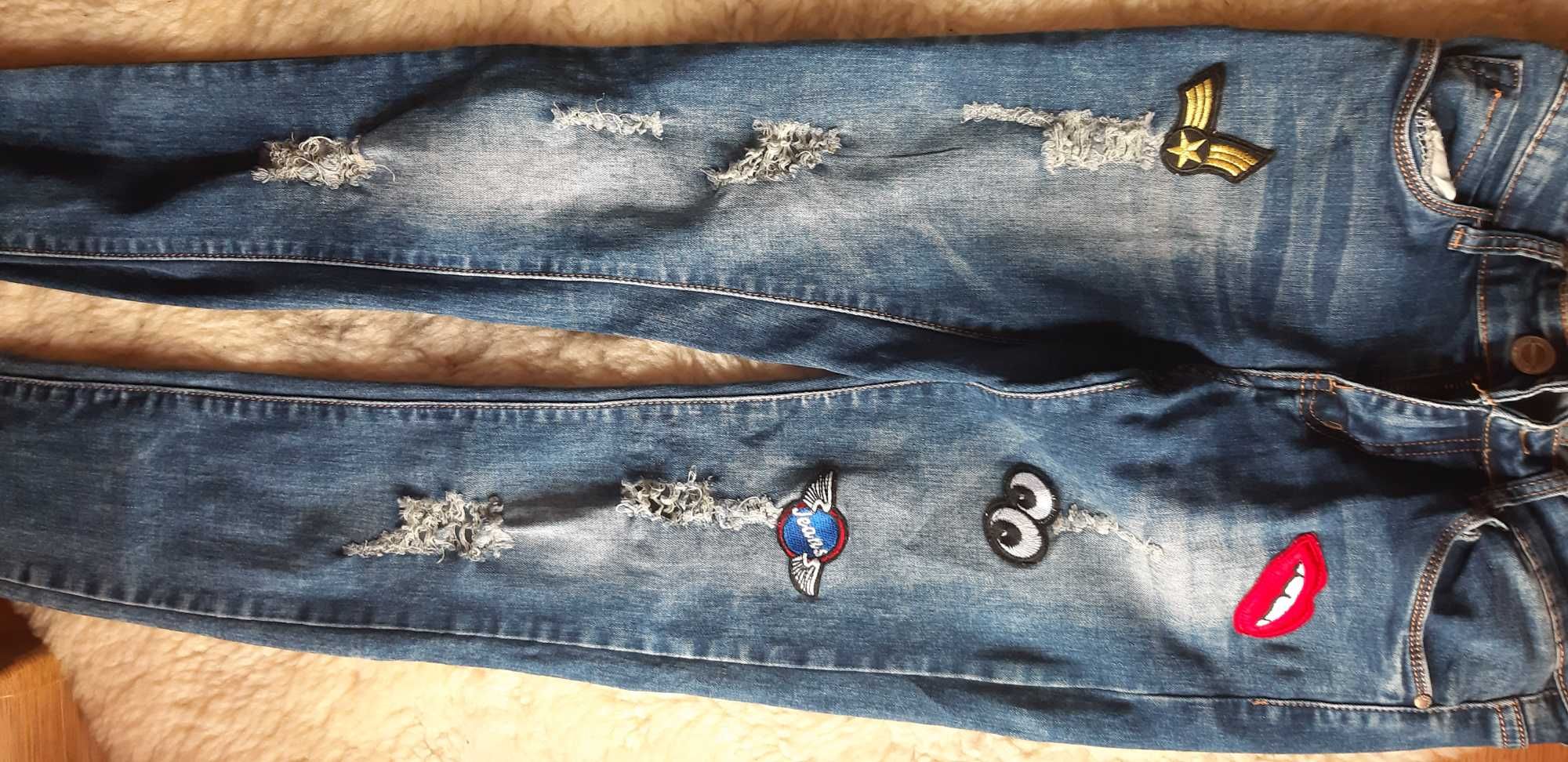 Spodnie jeans r. 36