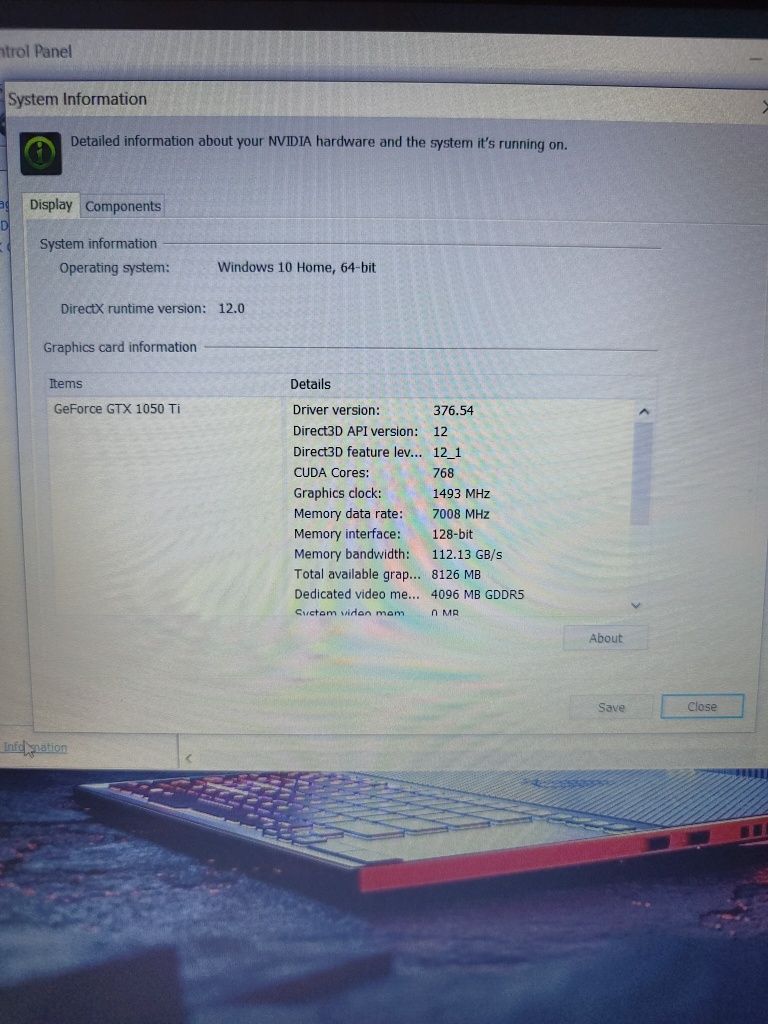 Ігровий ноутбук acer aspire vx5/ GTX 1050 ti /i5/8 ГБ/HDD 1 тб