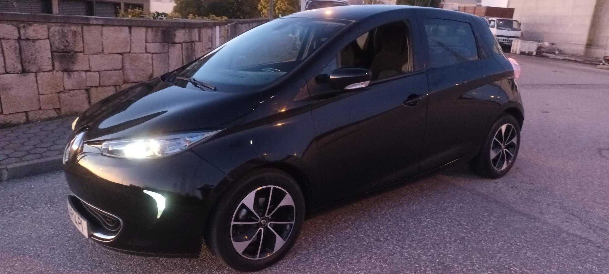 RENAULT ZOE 110 CV- Intense - 41 KW -  Preto - FULL EXTRAS