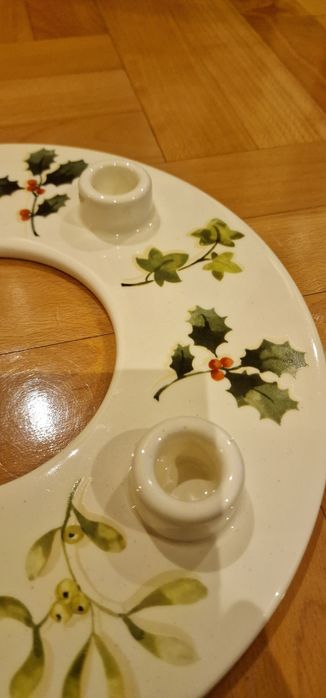 Świąteczny stojak na świeczki