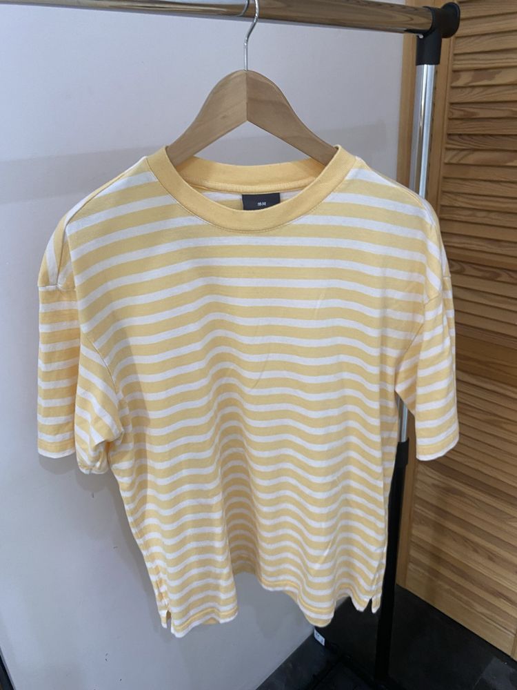 koszulka w paski H&M