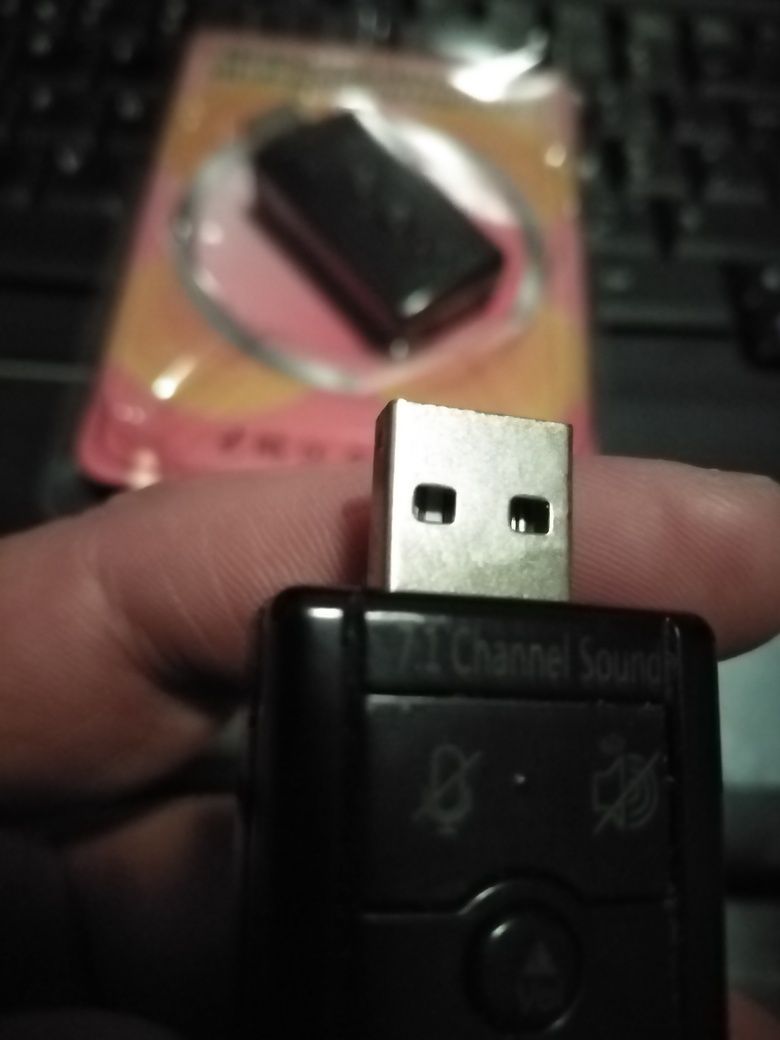 Adaptador de placa de som 7.1