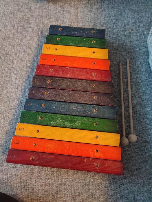 B129 Drewniane cymbałki muzyka