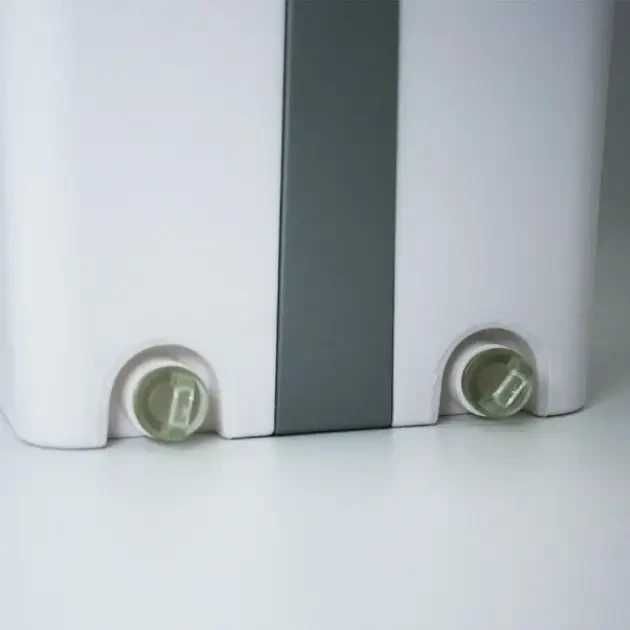 Швабра с автоматическим отжимом и складной ручкой с ведром 11 л.