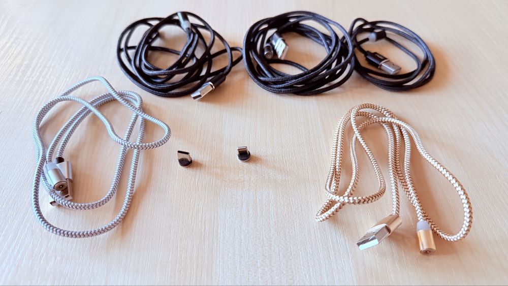 Usb C Lightning iphone kable 5szt. ładujące magnetyczne tanio