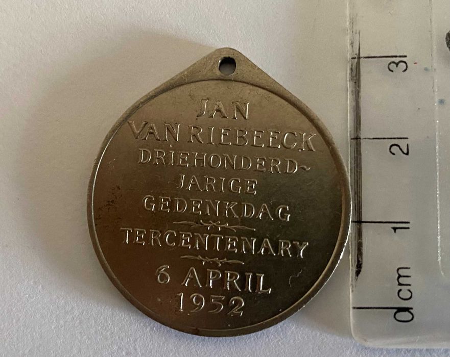 Medalha do tricentenário Jan Van Riebeeck da África do Sul