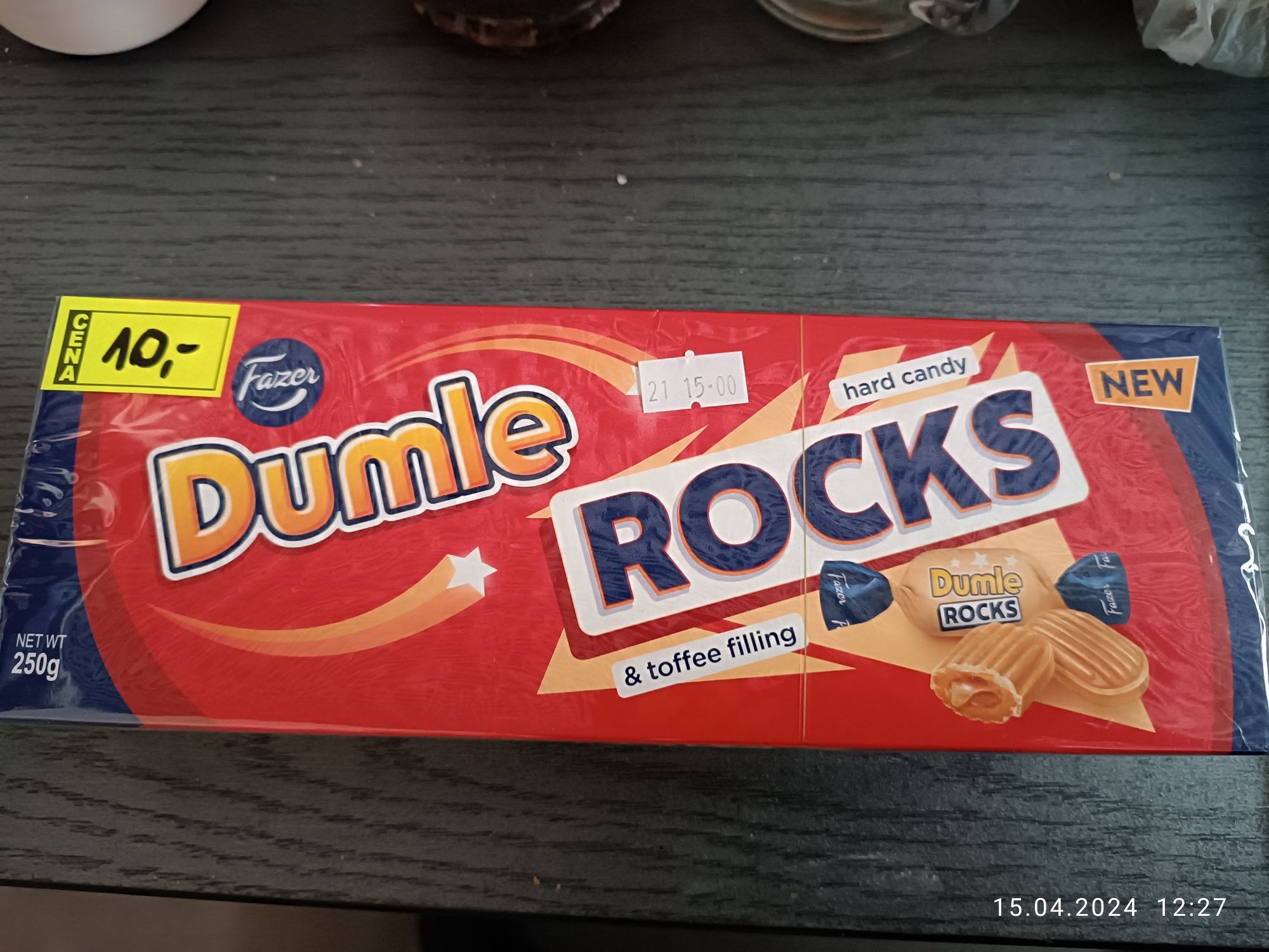 Frezen Dumle rocks toffee 250 g DE