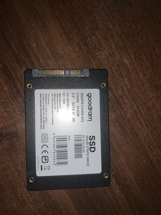 SSD 2.5 512gb/ / SSD 2.5 120gb