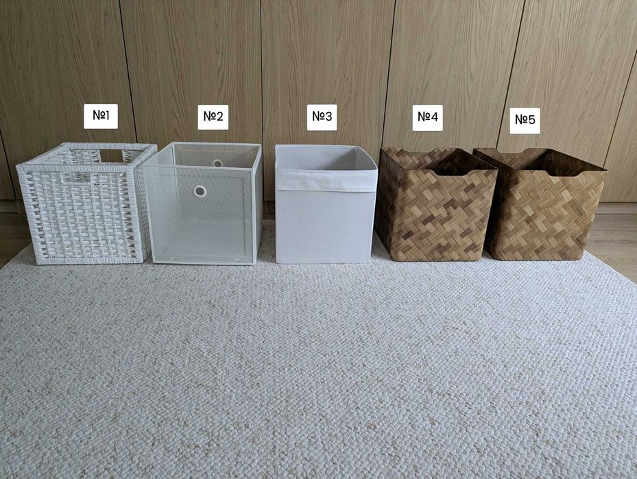 Wkłady Kallax (Branäs / Drönjöns / Bullig x2 / Dröna)