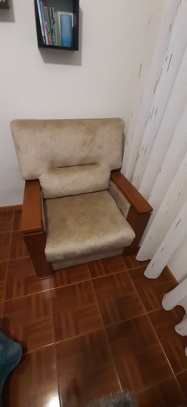 Sofas cerejeira em tecido avelulado