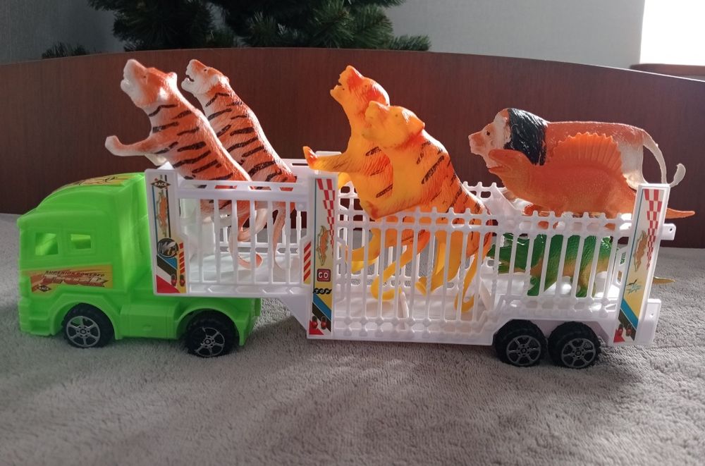 Фура з прицепом іграшкова