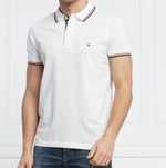 Biała koszulka polo roz S Tommy Hilfiger modna stylowa oryginalna S