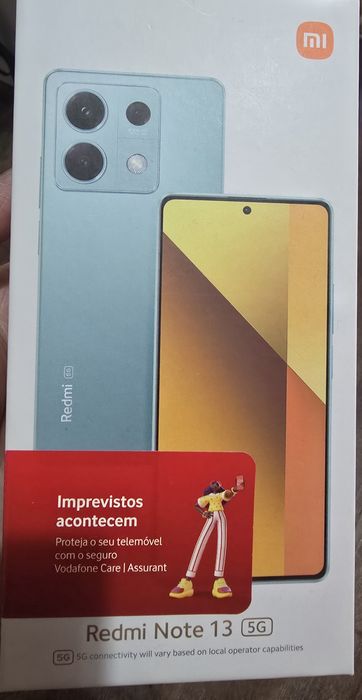 Smartphone XIAOMI Redmi Note 13 5G - 256GB Preto
