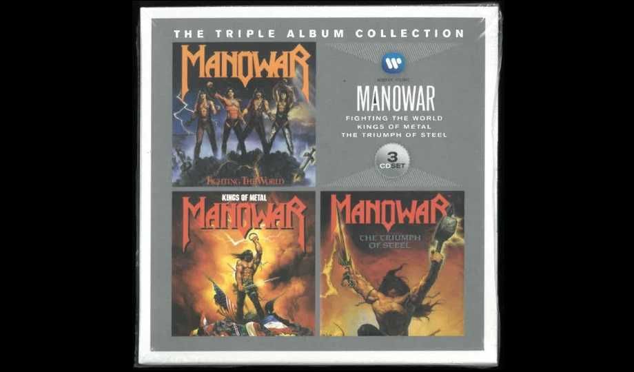 Manowar 3 CD Box. Nowy zafoliowany