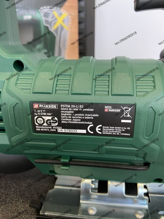 НІМЕЧЧИНА Акумуляторний лобзік, аккумуляторний лобзик Parkside