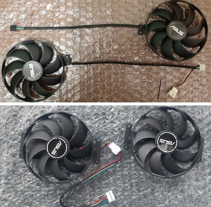 Кулера FDC10H12S9-C,T129215SU ASUS Dual 1660,1660s,1660TI,2060,2070EVO