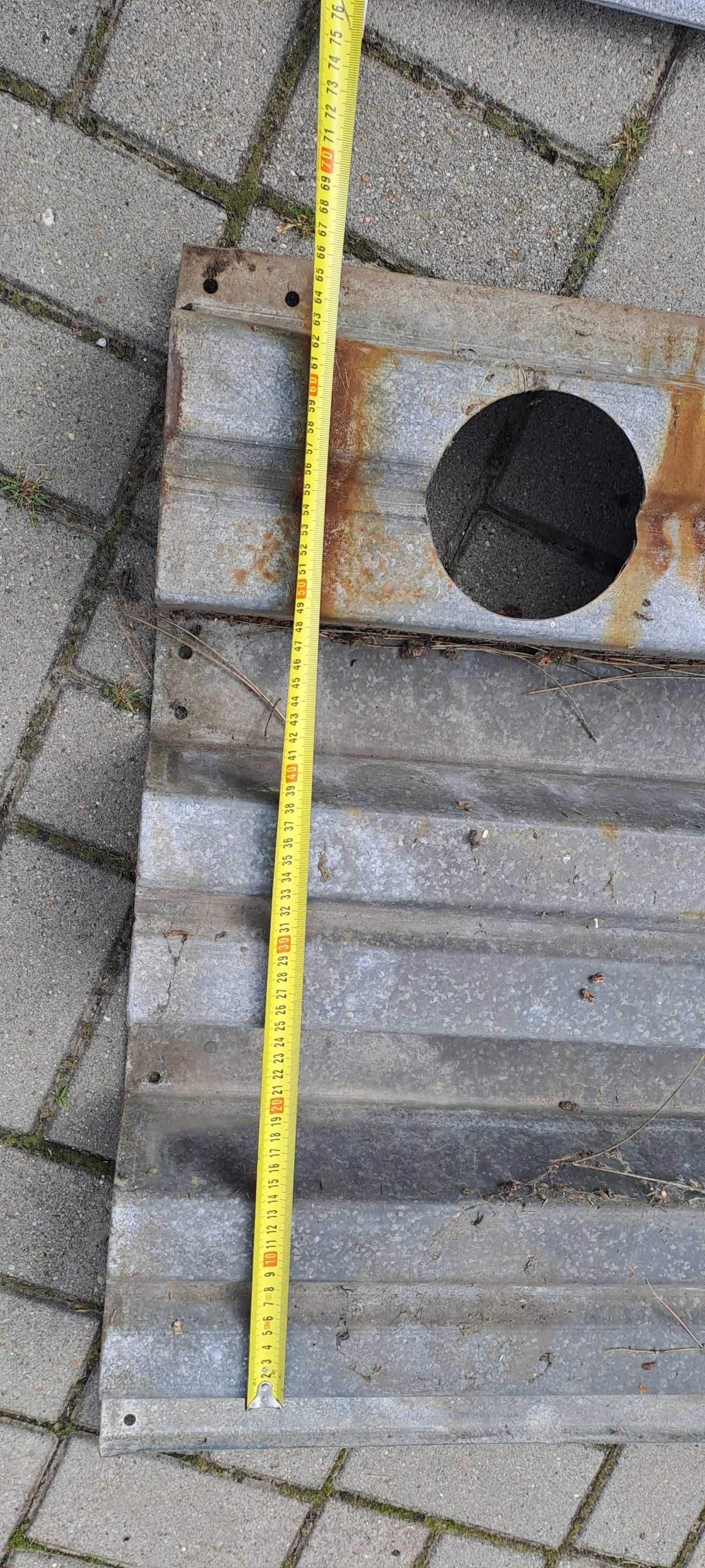 Blacha trapezowa ocynkowana gruba 6+2szt