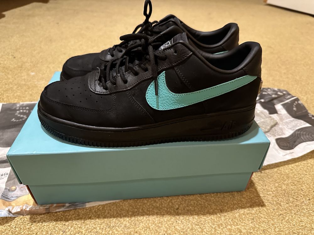 Nike air force 1 x tiffany 45 р