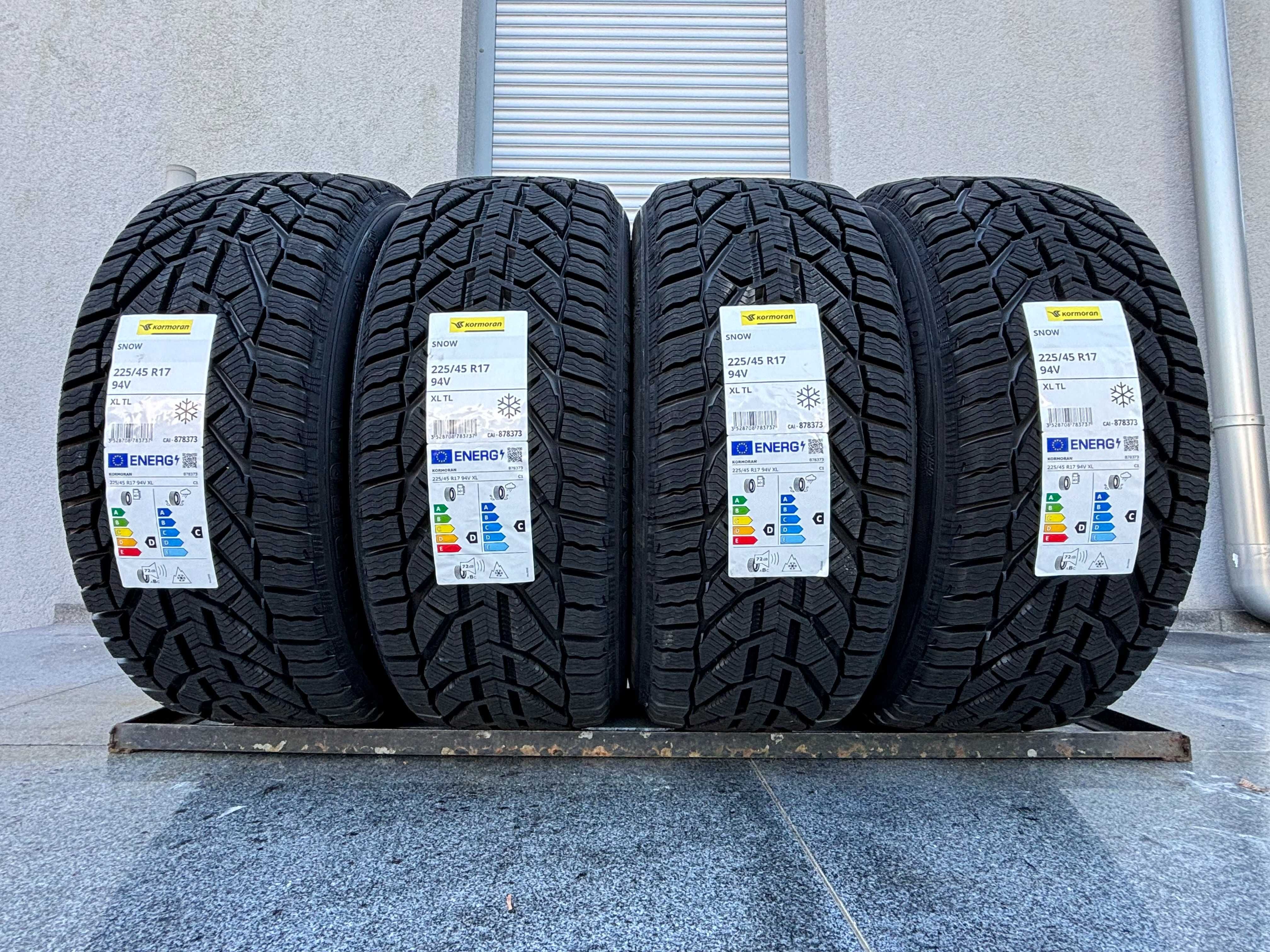 NOWE! zimowe 225/45R17 Kormoran 94V produkcja 2024rok! 5lat gwarancji