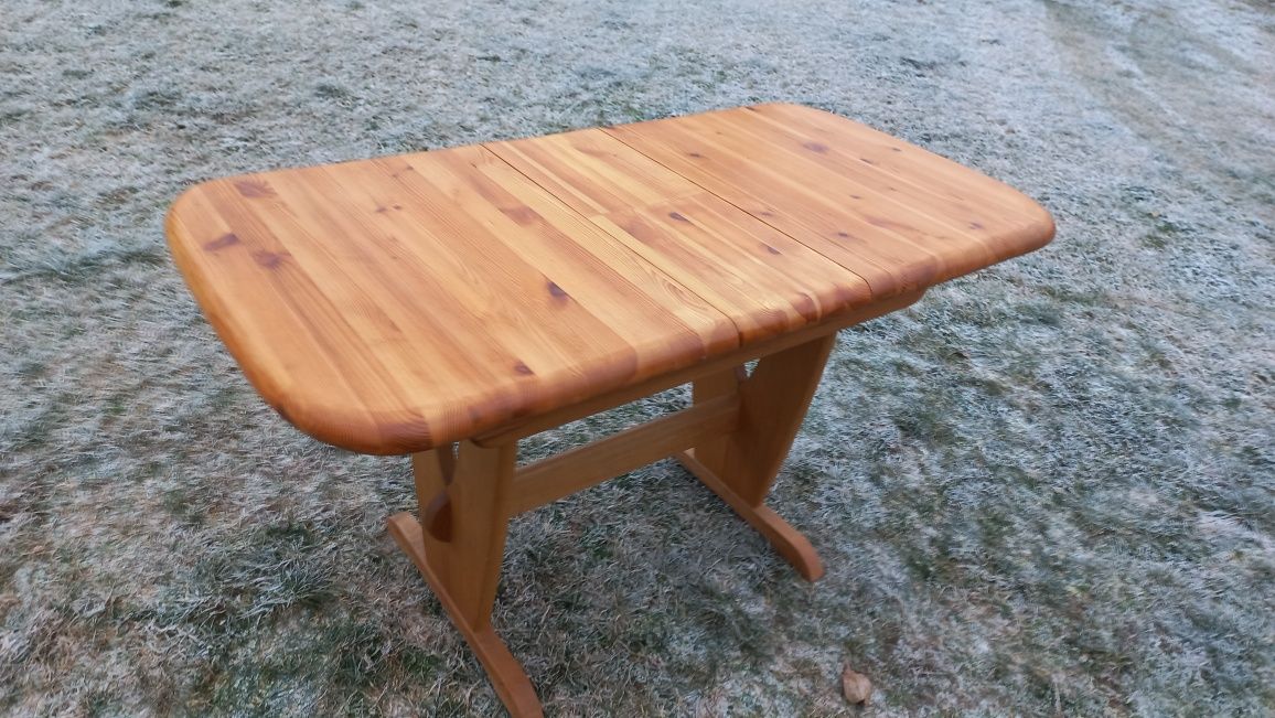 Stół rozkładany lite drewno megasolidny
