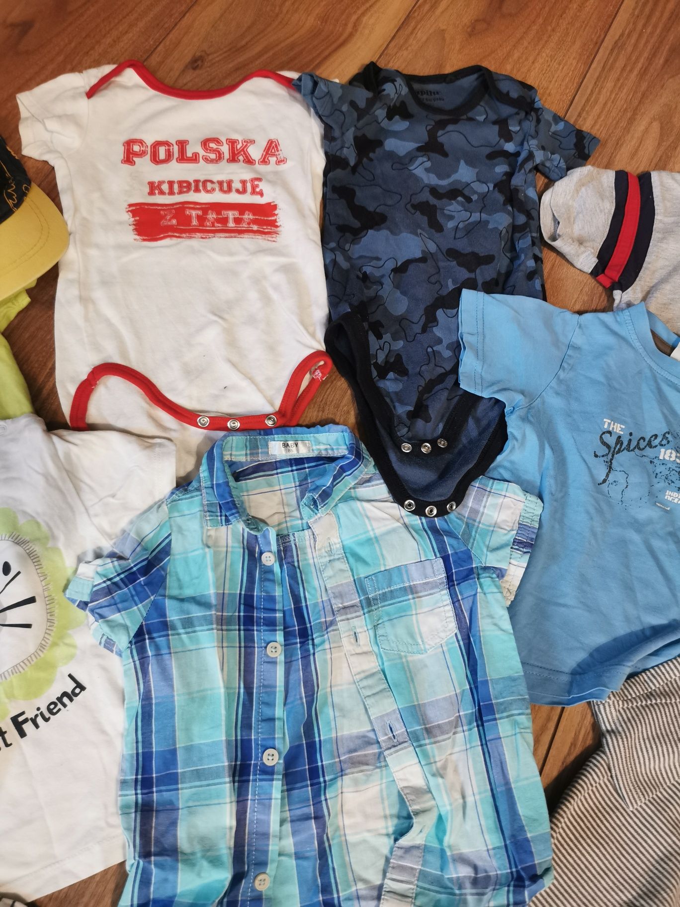 Zestaw dla chłopca, koszulki 86