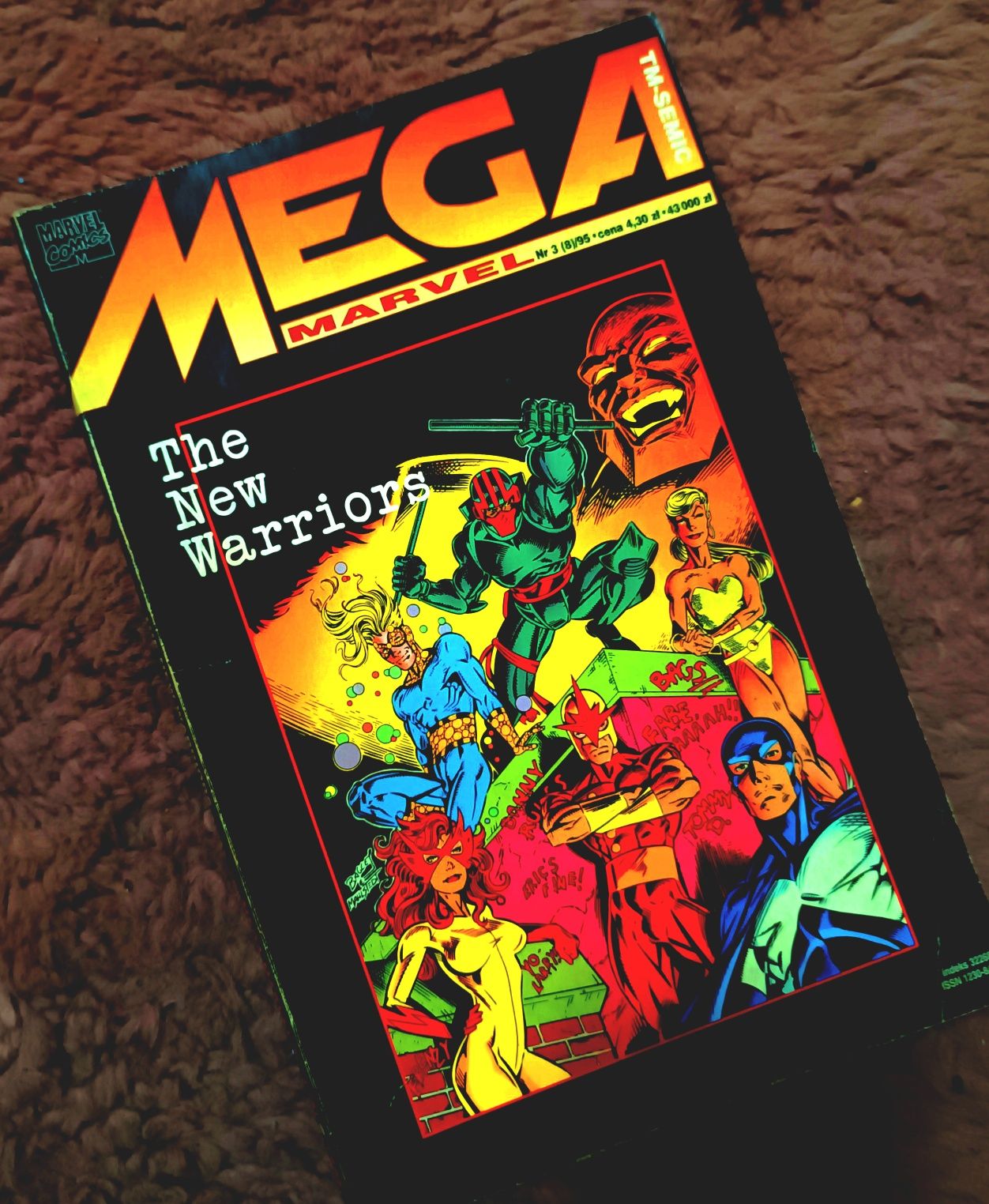 Komiks Mega Marvel the new warrior nr 3(8) 95