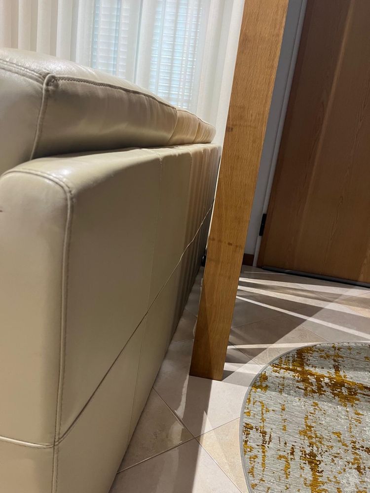 Sofá de pele/Cama