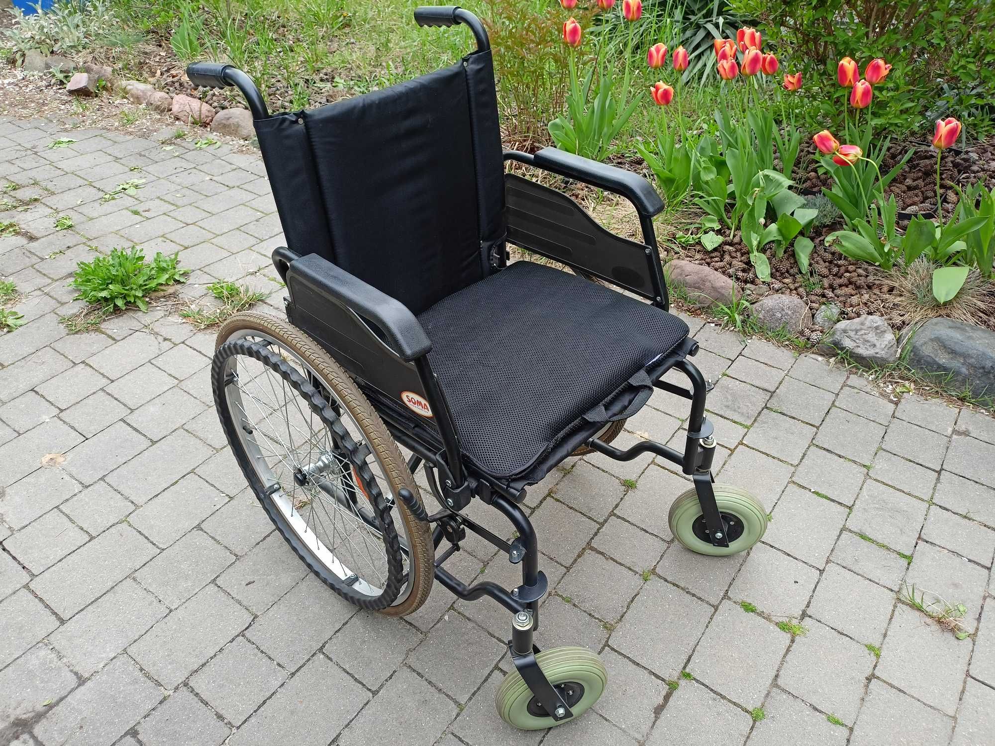 wózek inwalidzki stalowy ECON 220