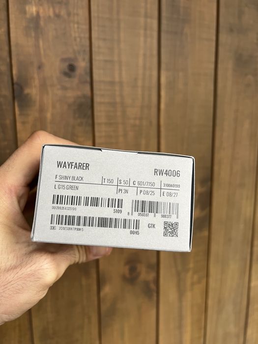 Смарт-окуляри Ray-Ban Meta Wayfarer - Shiny Black