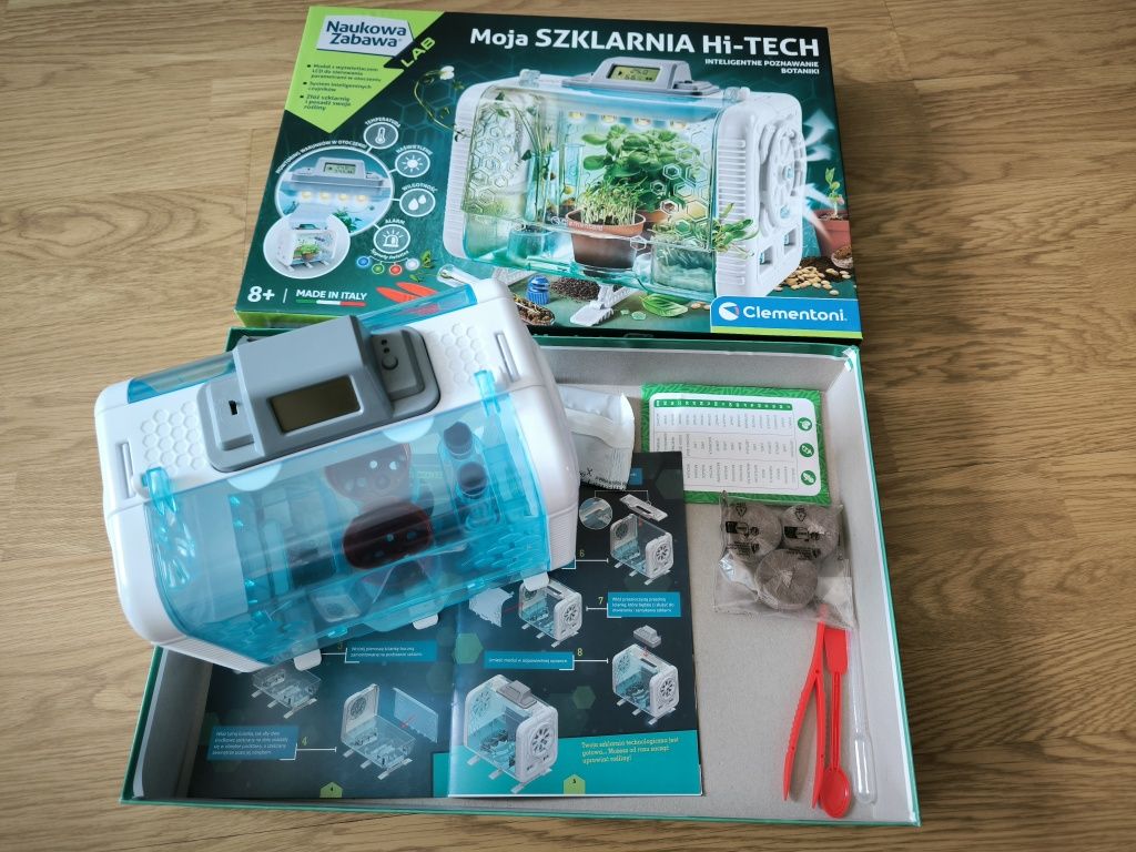 Moja szklarnia Hi-Tech Clémentoni dla dzieci