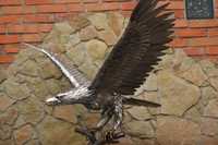 садовая скульптура орел из нержавеющей стали ручной работы