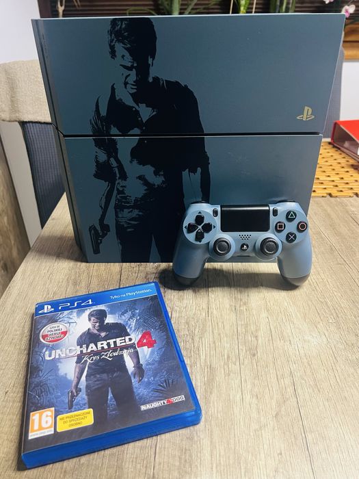 Playstation 4 limited uncharted edycja limitowana ps4