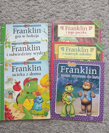 6 książeczek z serii Franklin