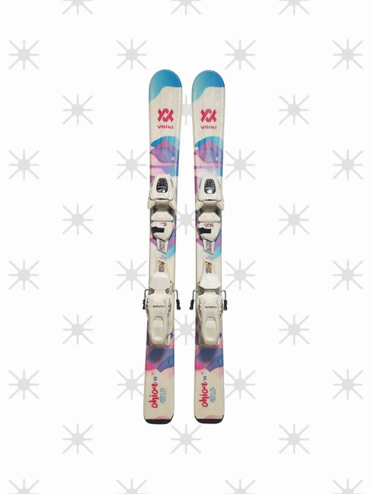Śliczne Narty Volkl Chica 90 dla dziewczynki