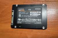 Ssd диск Samsung 860 evo 1 tb (терабайт) 99% идеальный 2,5’ формата