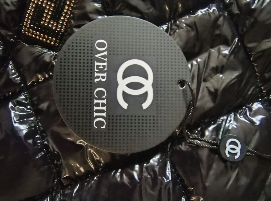 Bezrękawnik pikowany długi