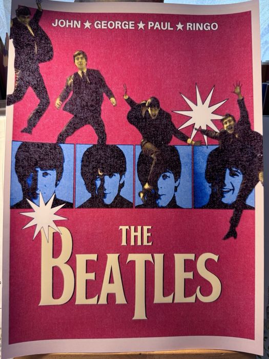 Плакати The Beatles Бітлз на А4