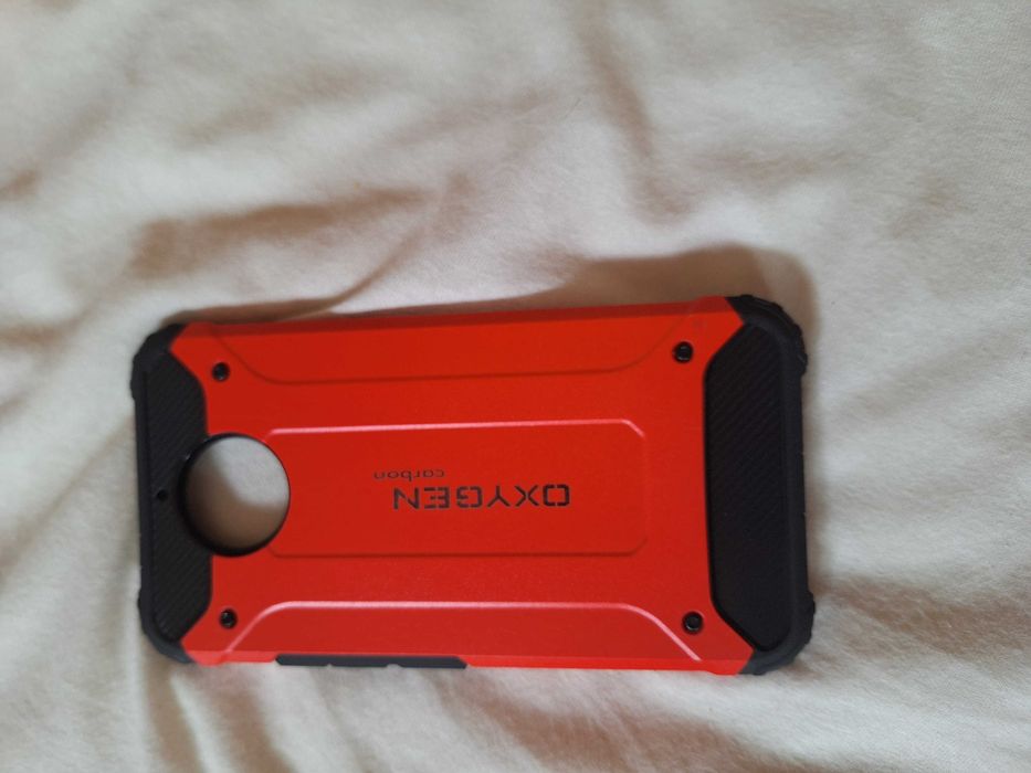 Etui Oxygen carbon Motorola G5s Plus