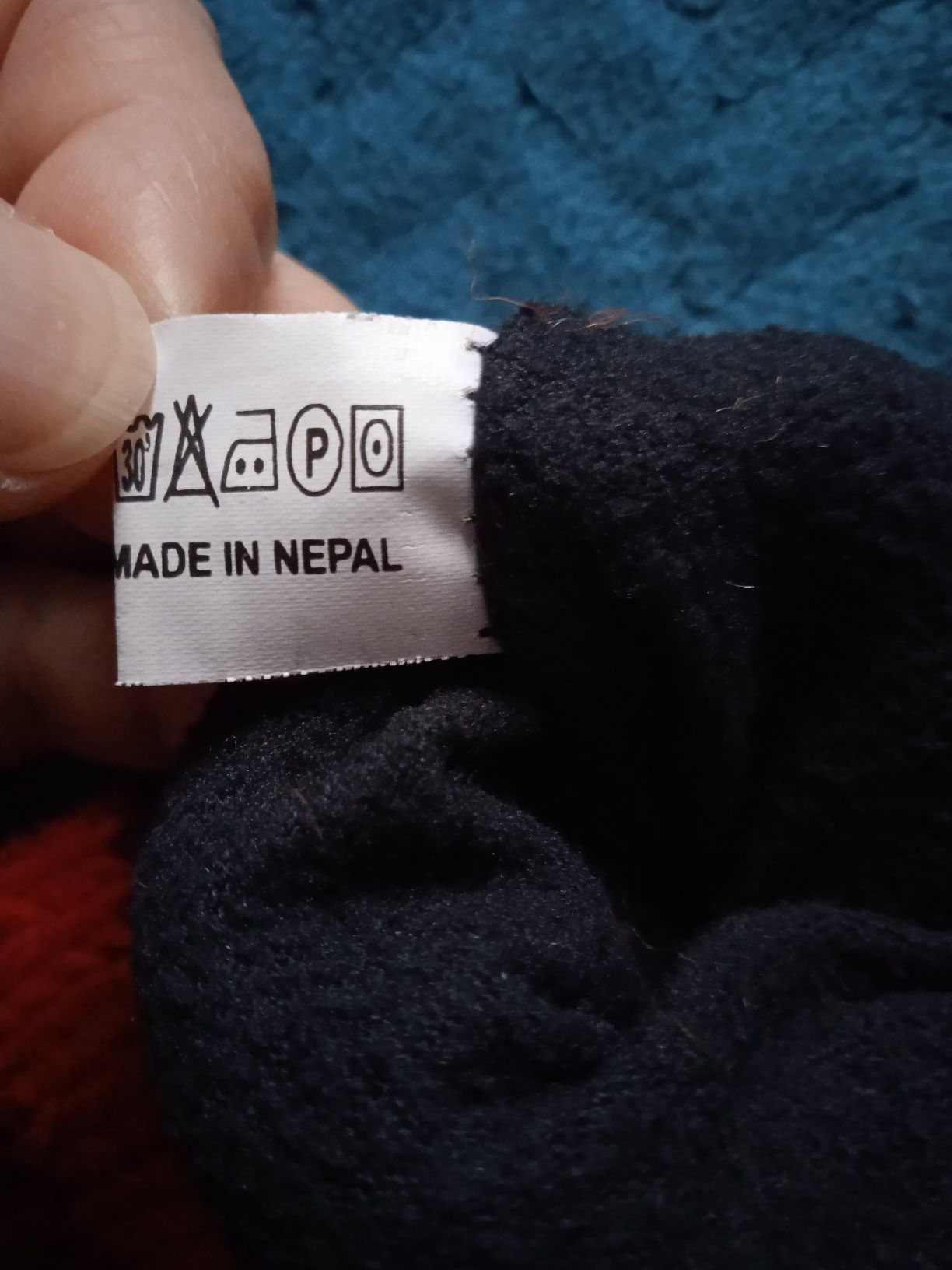 Rękawiczki wełniane Nepal