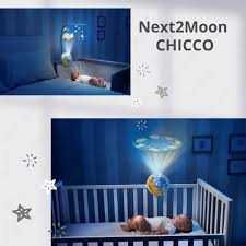 Мобіль-проектор на ліжечко chicco 3 в 1 "Next2Moon"