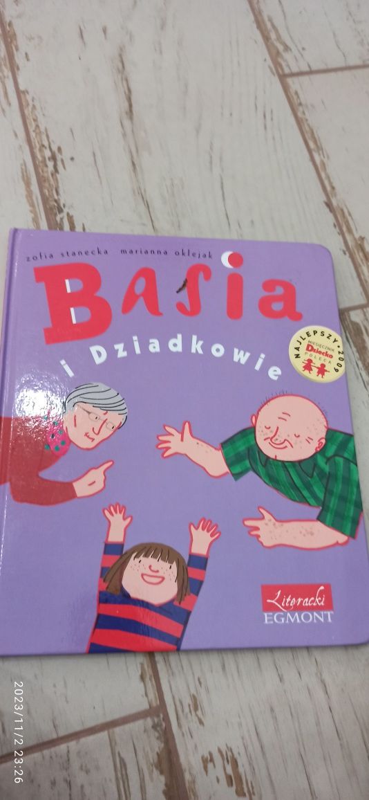 Książka Basia i Dziadkowie stan bdb