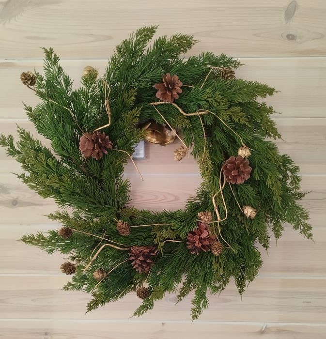 Wieniec świąteczny dużo jak żywy home and you home&you dzwonki +bon