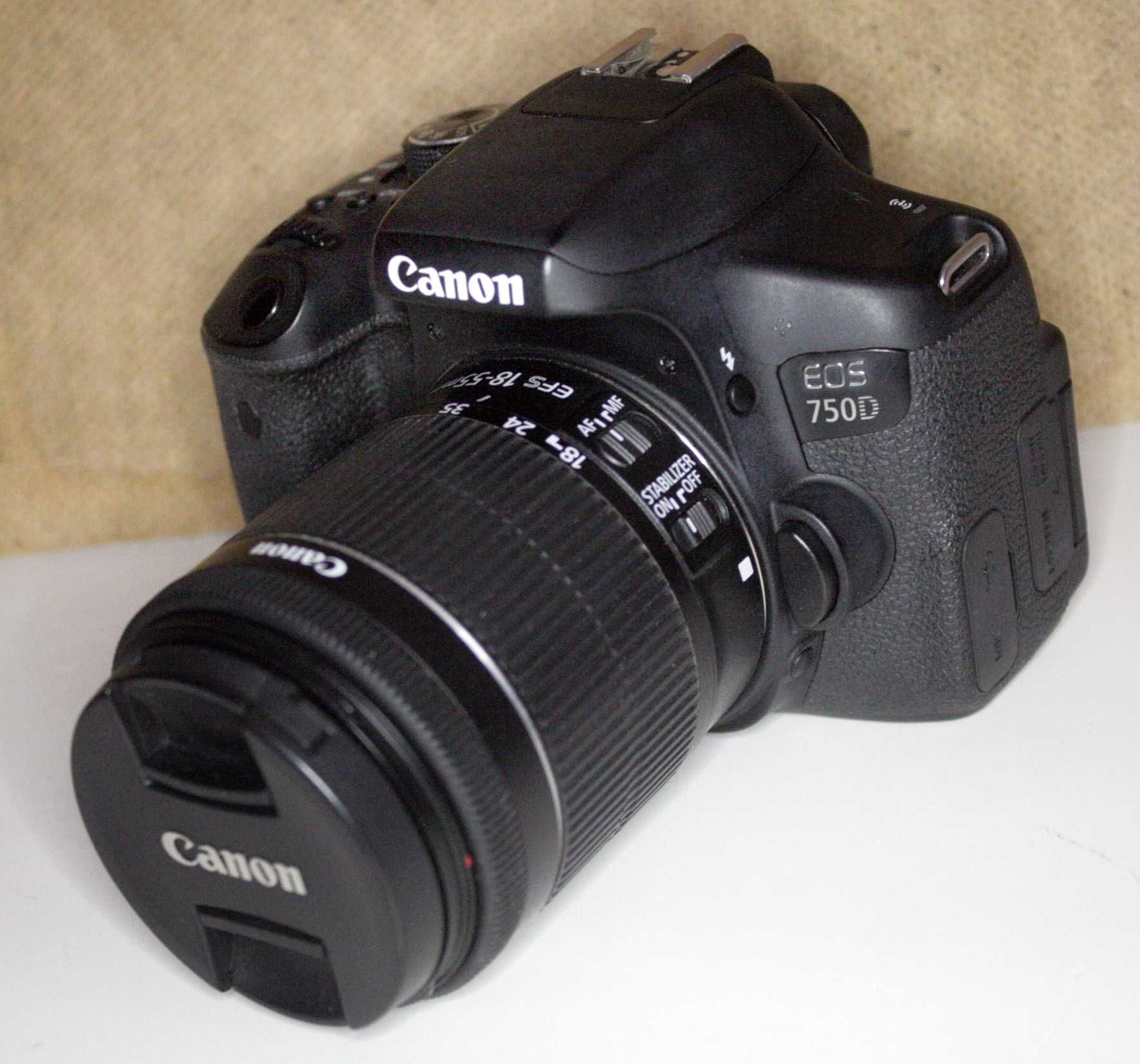 Canon EOS 750D Kit EF-S 18-55mm IS STM,  GPS,  Wi-Fi,  NFC