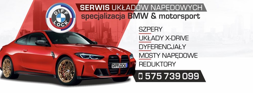 Naprawa z gwarancja most dyferencjał reduktor szpera BMW Mercedes